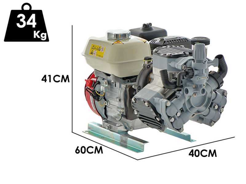 Motorpumpe zum Spr&uuml;hen Comet MTP P40/20 SC 4T - Motor Honda GX120 - f&uuml;r S&auml;uren und Chemikalien