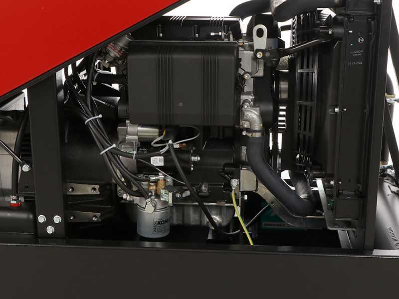 Diesel Notstromaggregat einphasig MOSA GE SX 16000 KDM - Kohler-Lombardini KDW1003 - 13 kW - leise
