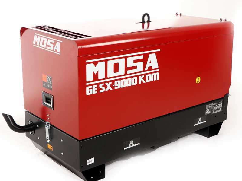 Diesel Notstromaggregat einphasig MOSA GE SX 16000 KDM - Kohler-Lombardini KDW1003 - 13 kW - leise