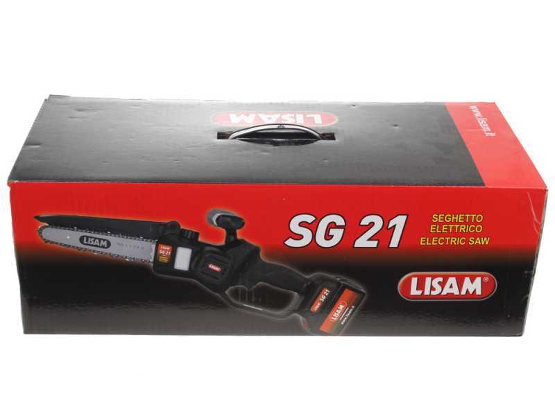 Akku-Handkettens&auml;ge LISAM SG 21 - 2X18V 4Ah