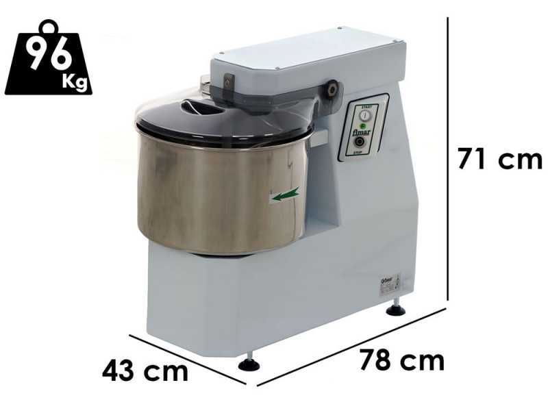 Spiralkneter FIMAR 25SN - Teig 25Kg - Dreiphasig