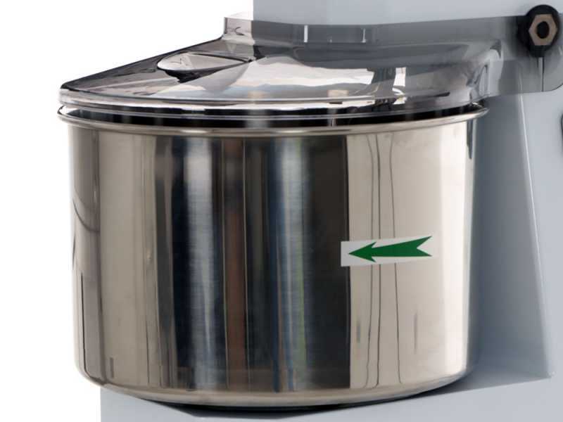 Spiralkneter FIMAR 30LN - 25 Kg Teigkapazit&auml;t - dreiphasig - 2 Geschwindigkeitsstufen