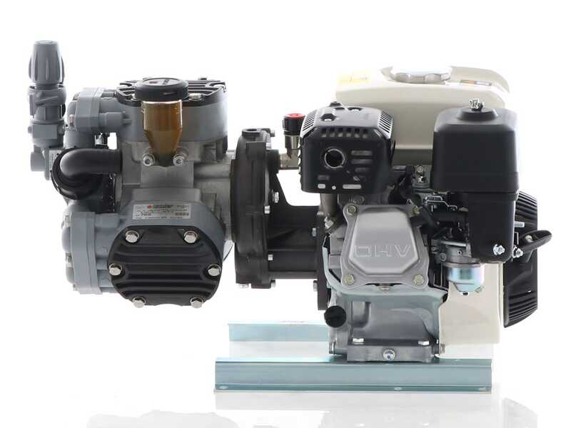 Benzin-Motorpumpe zum Spr&uuml;hen Comet MTP P40/20 SC 4T - Motor Honda GP 160 - f&uuml;r S&auml;uren und Chemikalien