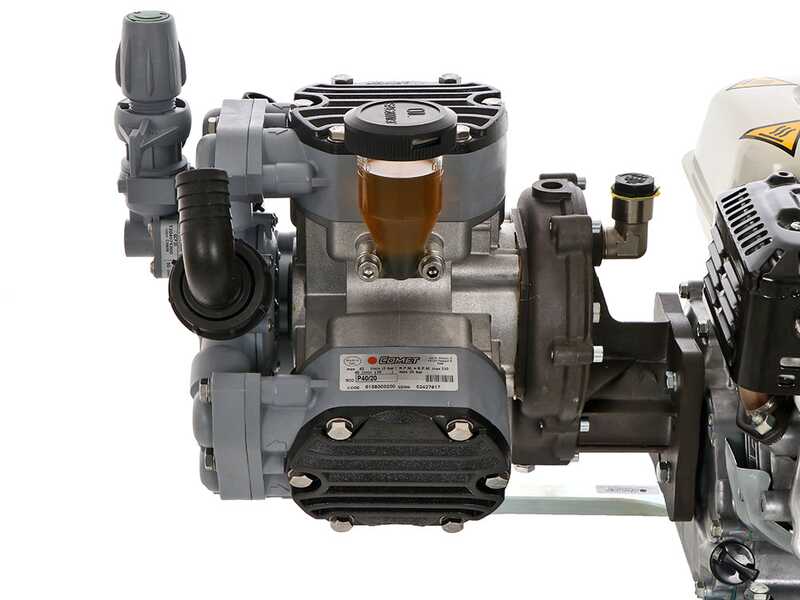 Benzin-Motorpumpe zum Spr&uuml;hen Comet MTP P40/20 SC 4T - Motor Honda GP 160 - f&uuml;r S&auml;uren und Chemikalien
