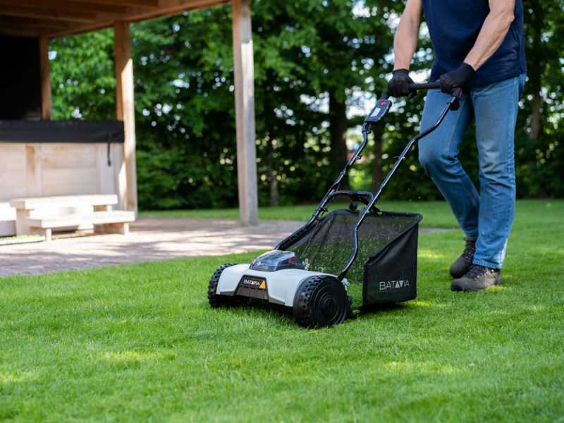 Akku Spindelm&auml;her Batavia BT-CLM001 - 18V - OHNE AKKU UND LADEGER&Auml;T