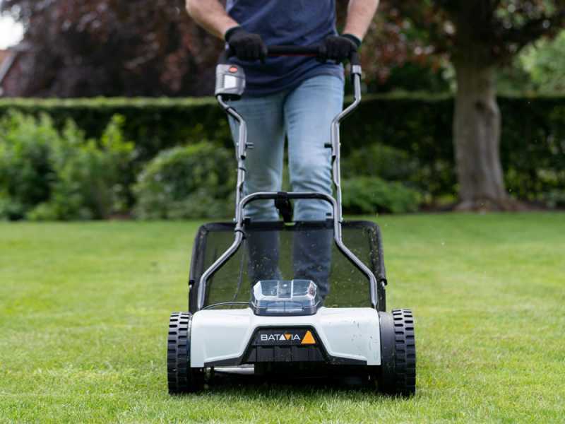 Akku Spindelm&auml;her Batavia BT-CLM001 - 18V - OHNE AKKU UND LADEGER&Auml;T