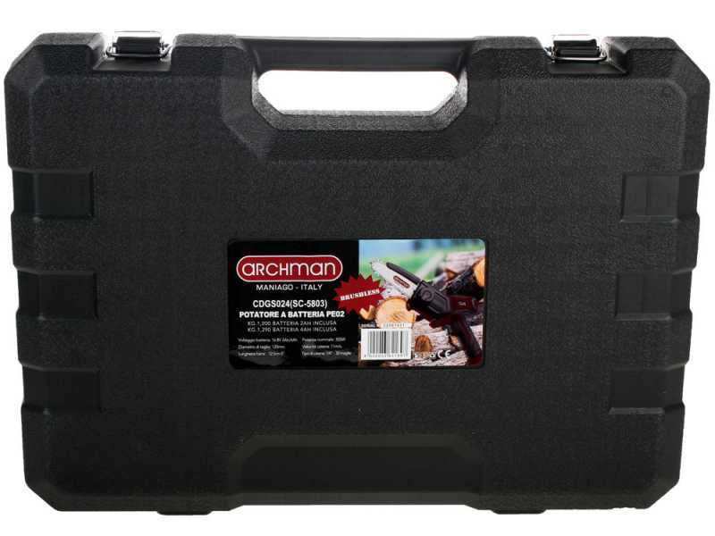 Akku-Handkettens&auml;ge ARCHMAN PE02 - 2X16.8V 2Ah
