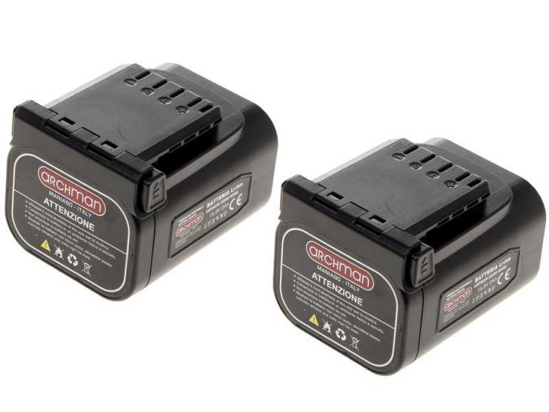 Akku-Handkettens&auml;ge ARCHMAN PE02 - 2X16.8V 2Ah
