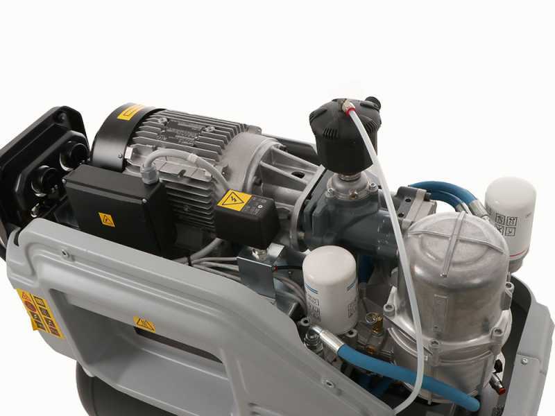 ABAC SPINN D2.2 90W 10 230/50 - Einphasiger schallged&auml;mpfter Schraubenkompressor - 3 PS Motor - 90 Liter