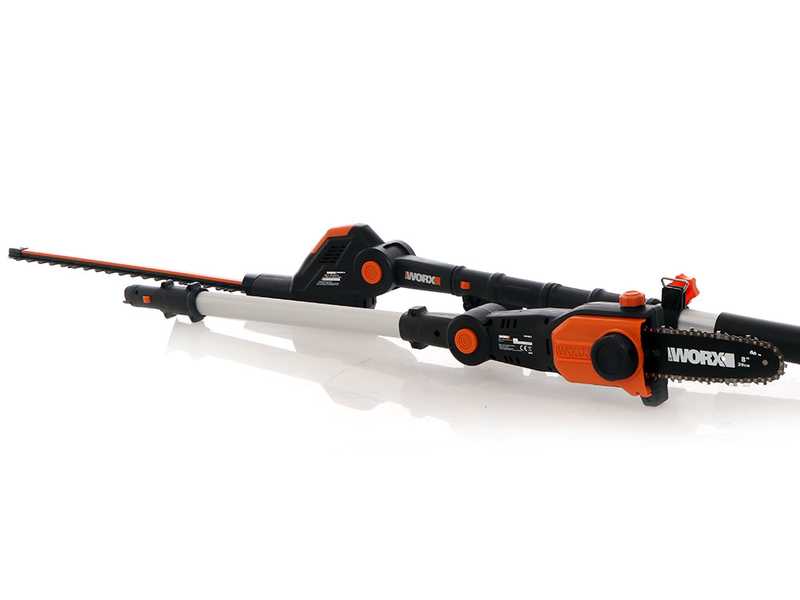 Worx WG908E - Akku-Multifunktionsastkettens&auml;ge und Hochentaster - Akku 20V 2Ah