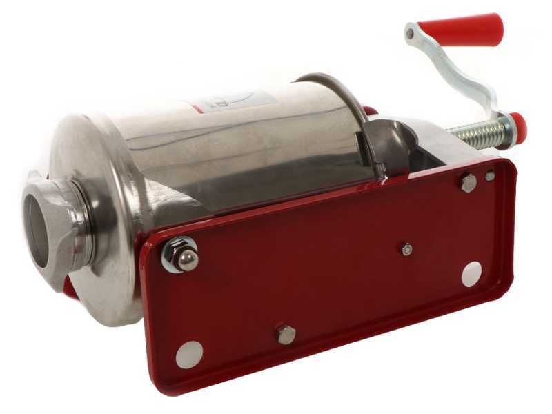 Tre Spade Minnie Rosso - manueller Wurstf&uuml;ller 3 Kg - 1 Geschwindigkeit