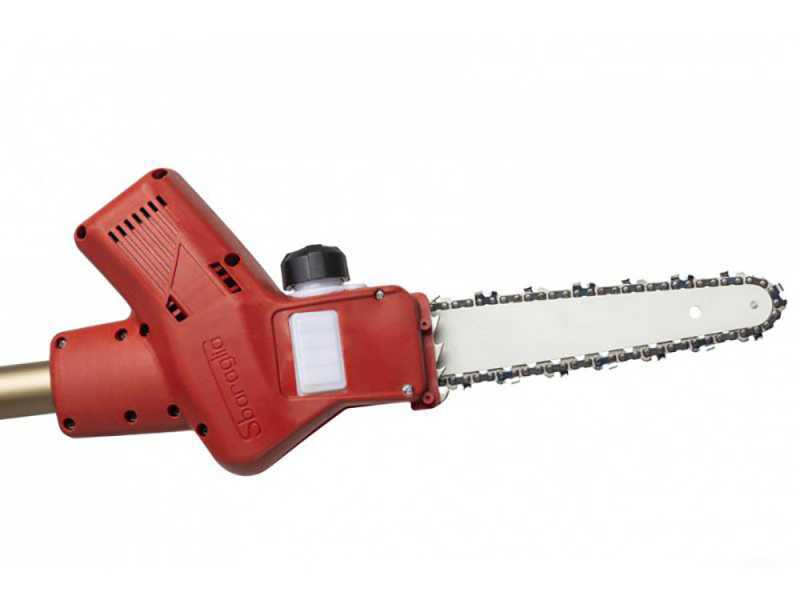 Akku-Hochentaster auf Verl&auml;ngerungsschaft Sbaraglia ARES-22 - 2 x 5.2 Ah/21V Akku