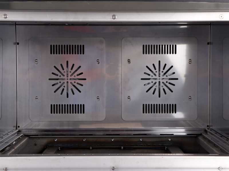 Rossofuoco Sedicinoni 80 - Holzbackofen f&uuml;r drau&szlig;en - black