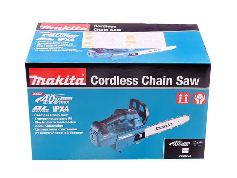 Makita UC002GZ - Elektrische Akku-Kettens&auml;ge - Schwert 25 cm - AKKU UND LADEGER&Auml;T NICHT ENTHALTEN