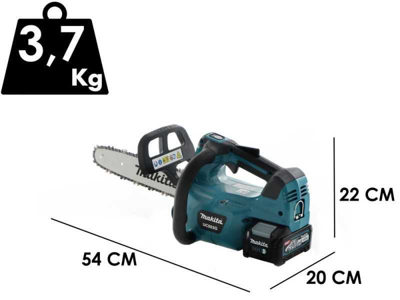 Elektrische Akku-Kettens&auml;ge Makita UC003GZ- Schwert 30 cm -AKKU UND LADEGER&Auml;T NICHT ENTHALTEN
