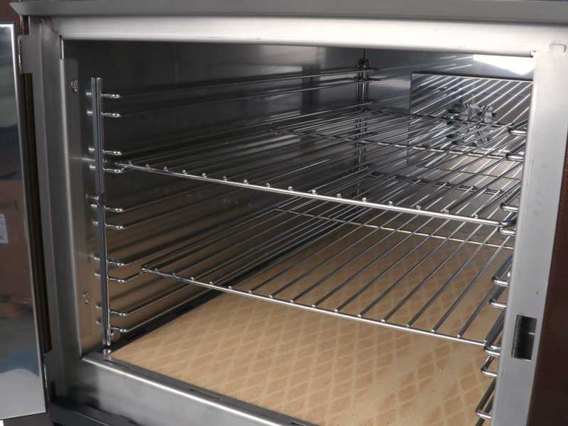 Rossofuoco Garden 80 - Holzbackofen f&uuml;r den Au&szlig;enbereich - Braun