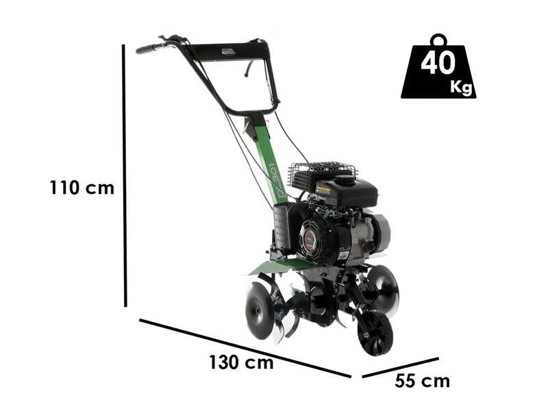 Motorhacke Lampacrescia MGM DL301 - Loncin-Motor