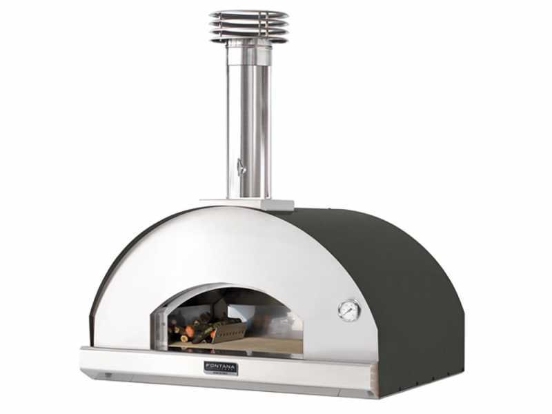 Fontana Mangiafuoco - Holzbackofen  - Anthrazit