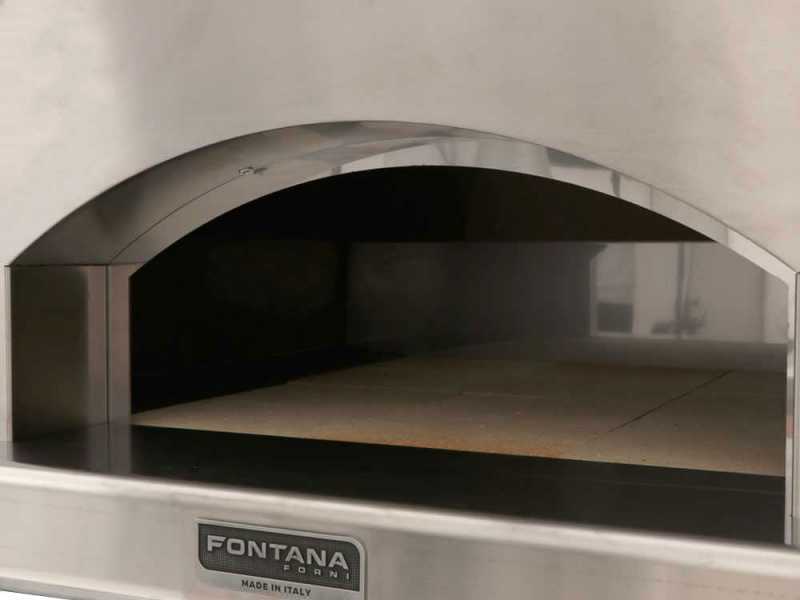 Fontana Mangiafuoco - Holzbackofen  - Anthrazit