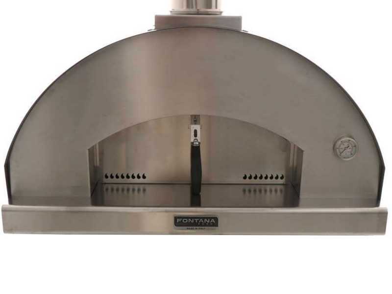 Fontana Mangiafuoco - Holzbackofen  - Anthrazit