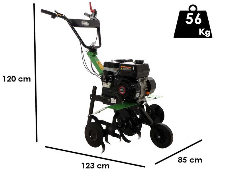 Motorhacke Lampacrescia MGM DL525 - Loncin-Motor