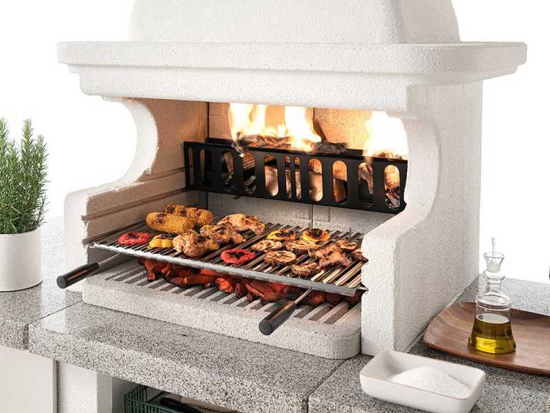 Palazzetti Glasgow 3 - Grillkamin - f&uuml;r Brennholz und Holzkohle