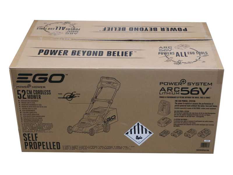 PROMO EGO Akku-Rasenm&auml;her EGO LM2135E-SP - mit 56V 7.5Ah Akku