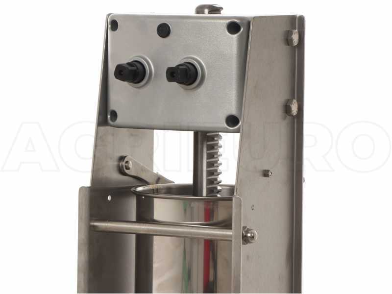Tre Spade Mod. 7/V Deluxe - vertikaler manuelle Wurstf&uuml;ller 7 Kg - 2 Geschwindigkeiten