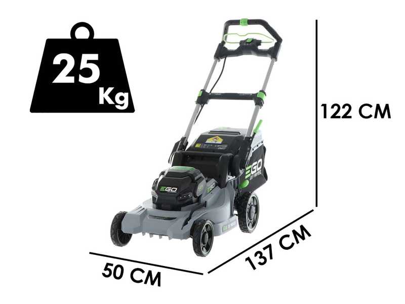 PROMO EGO Akku-Rasenm&auml;her EGO LM1903E-SP - 56V 5Ah - Schnittbreite &Oslash; 47 cm