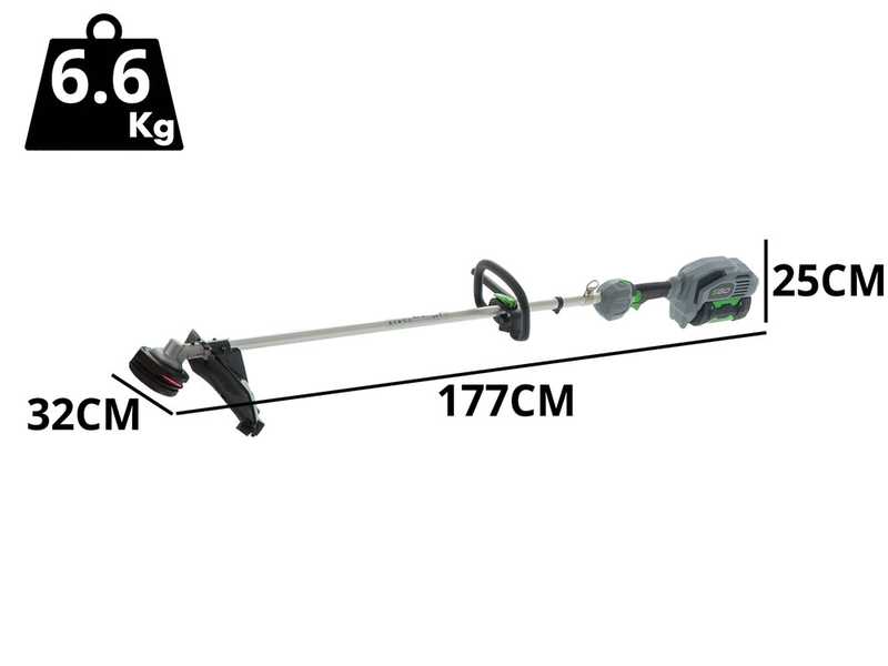 PROMO EGO - EGO ST1530 - Akku-Rasentrimmer - 56V - 4 Ah