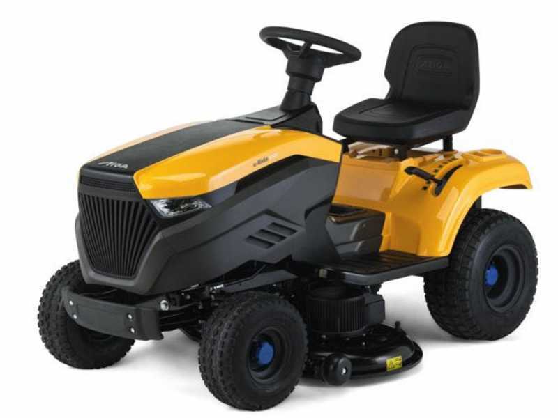 Akku-Rasentraktor Stiga e-Ride S300 - 48V/30Ah Akku-Elektromotor - Mulchschnitt