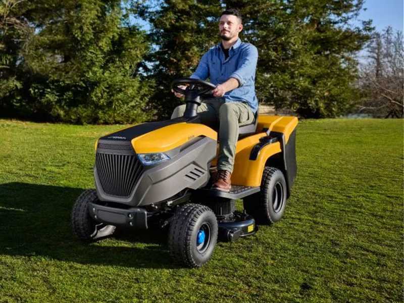 Akku-Rasentraktor Stiga Estate 798e - Stiga Elektromotor - Fangkorb