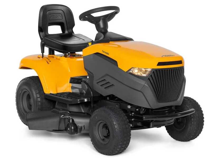 Stiga Tornado 398 M &ndash; Rasentraktor &ndash; Mechanisches Getriebe &ndash; Seitenauswurf und Mulchfunktion