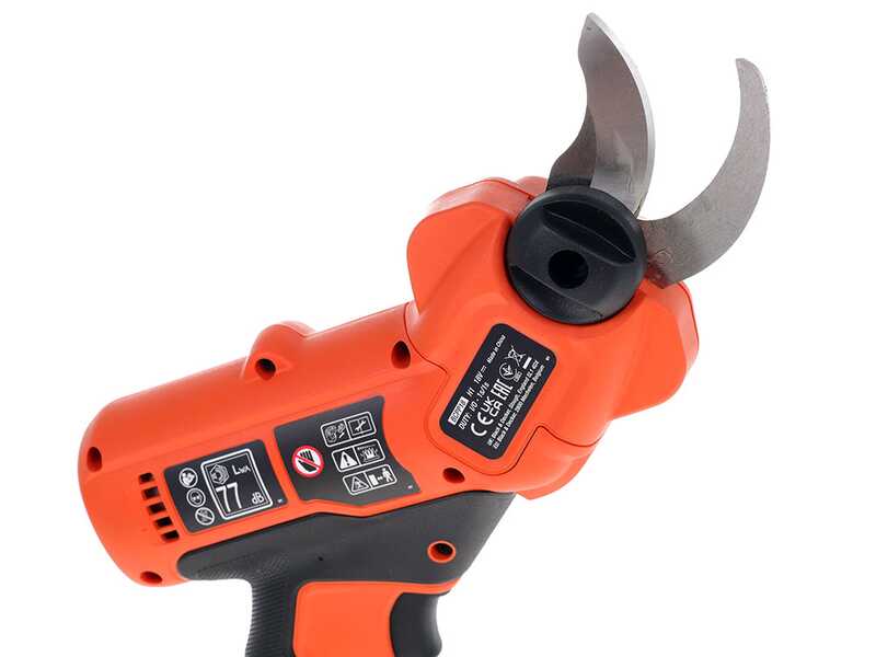 Akku-Gartenschere Black &amp; Decker BCPP18D1-QW f&uuml;r die Baumpflege -  Schneidleistung: - 25 mm - Akku 18 V- 2.0 Ah