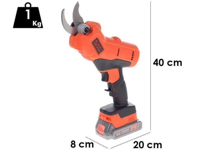 Black &amp; Decker BCPP18D1-QW Akku-Gartenscheref&uuml;r die Baumpflege - SOLO - AKKU UND LADEGER&Auml;T NICHT ENTHALTEN!