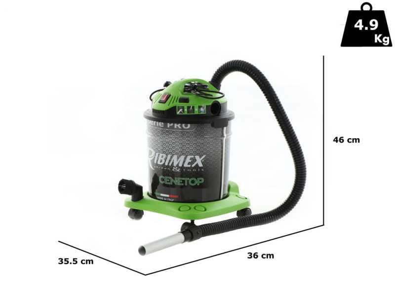 Aschesauger Ribimex Cenetop 18L - 1200W