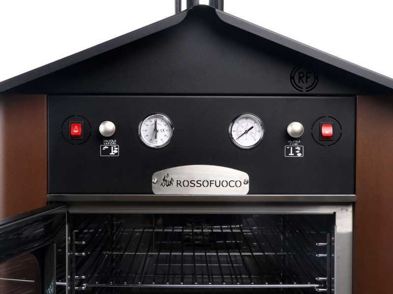 Rossofuoco  Raggio 80 - Holzbackofen f&uuml;r den Au&szlig;enbereich