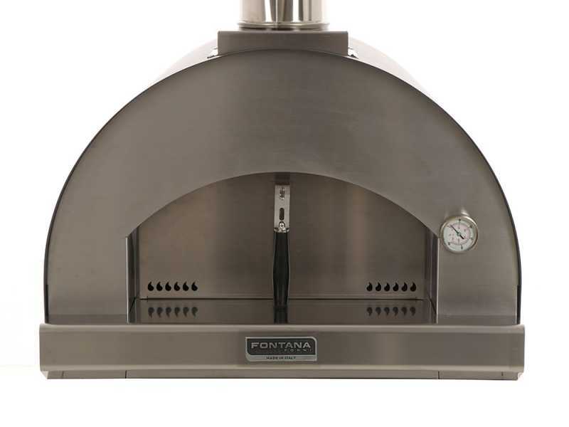 Fontana Margherita - Holzbackofen - Anthrazit