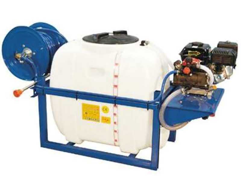 Spritze mit Tank 200L– für Schubkarren mit Seitenwänden (ohne Lanze/Pumpe)