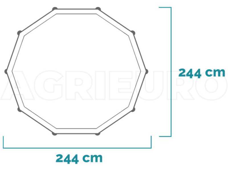 Runder Pool Intex Metal Frame 28205NP
