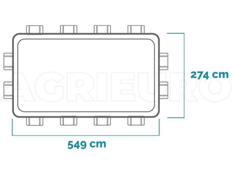 Intex Ultra XTR Frame 26356NP - 549x274x132 cm - Aufstellpool