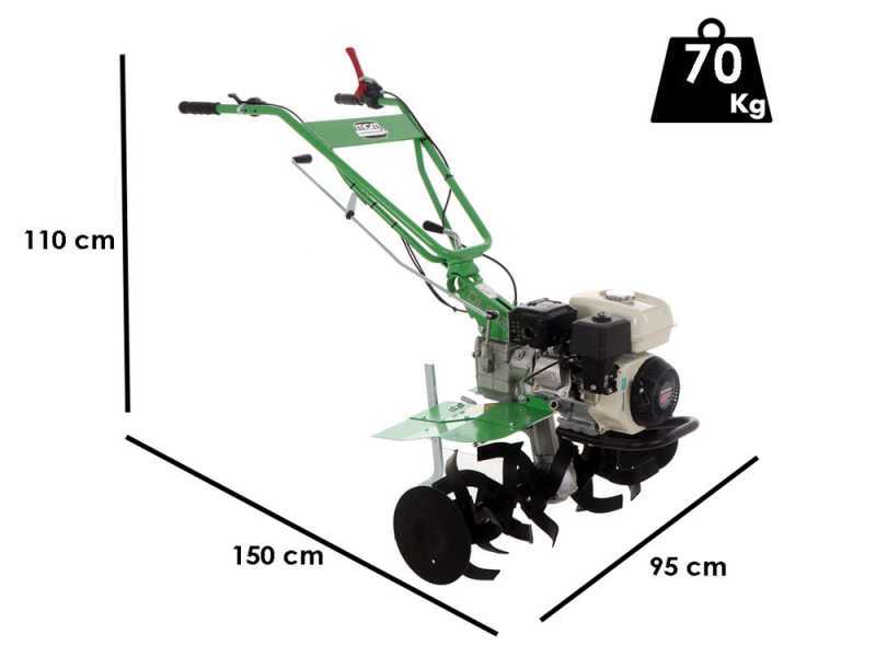 Motorhacke Lampacrescia MGM DL812 -  Honda GP200 Motor