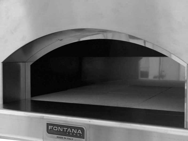 Fontana Marinara - Holzbackofen - Edelstahl