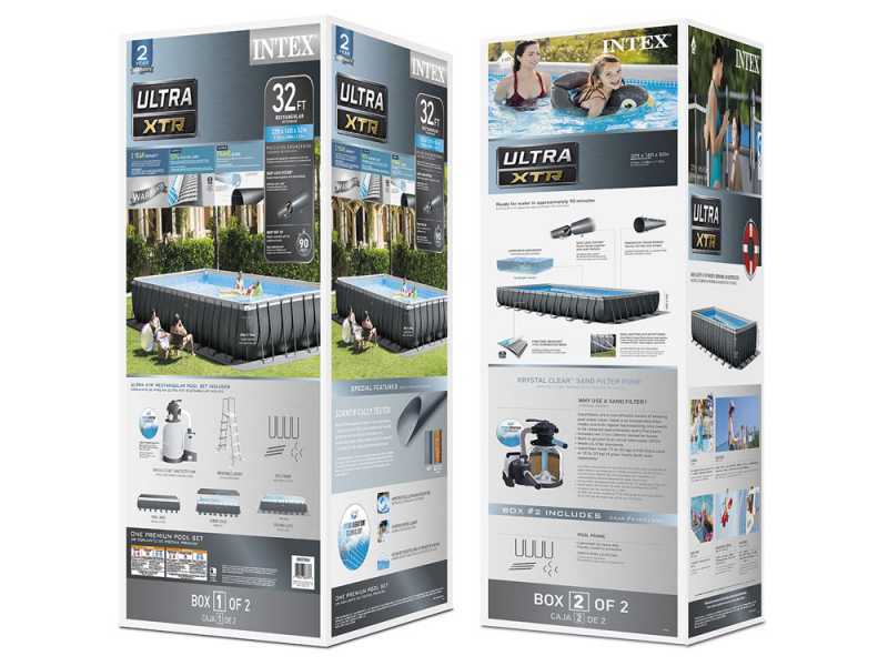 Intex Ultra XTR Frame 26374NP - 975x488x132 cm - Aufstellpool