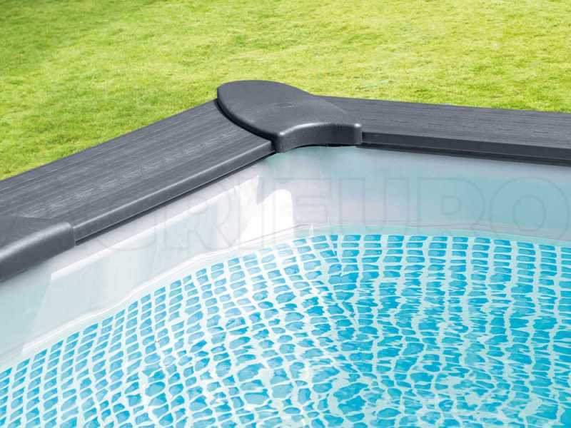 Aufstellpool Intex Graphite Grey Panel 26396NP