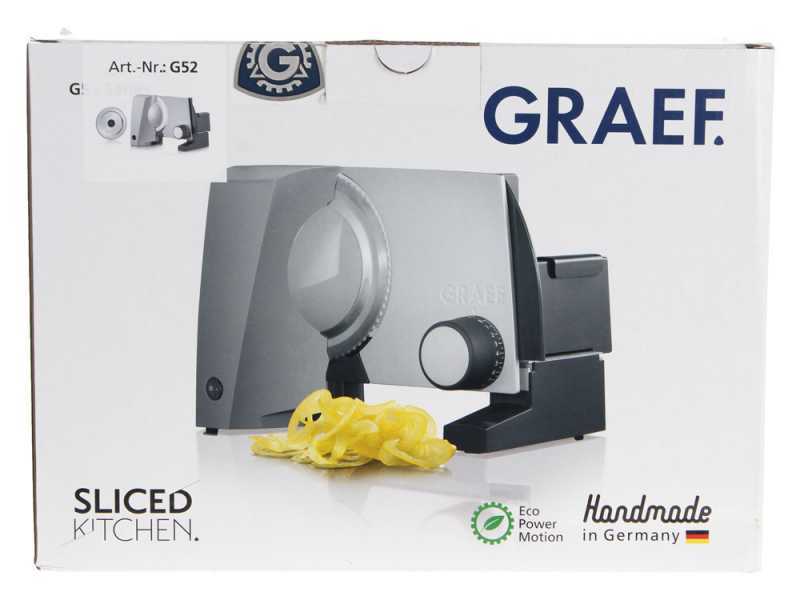 Graef G52EU grau - Allesschneider mit 170 mm Messer