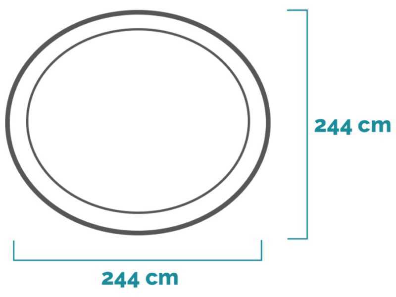 Intex Easy Set 28108NP - &Oslash;244x61 cm - Pool + Filterpumpe