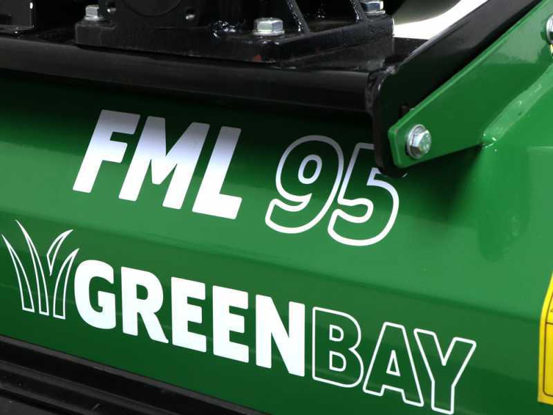 Greenbay FML 95 - Schlegelmulcher f&uuml;r Traktor - leichte Reihe