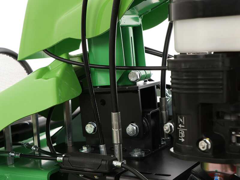Lampacrescia MGM TTR886HD - Schlegelm&auml;her mit Y-Messern - Raupenantrieb - Hondamotor GX390 f&uuml;r gro&szlig;e Steigungen