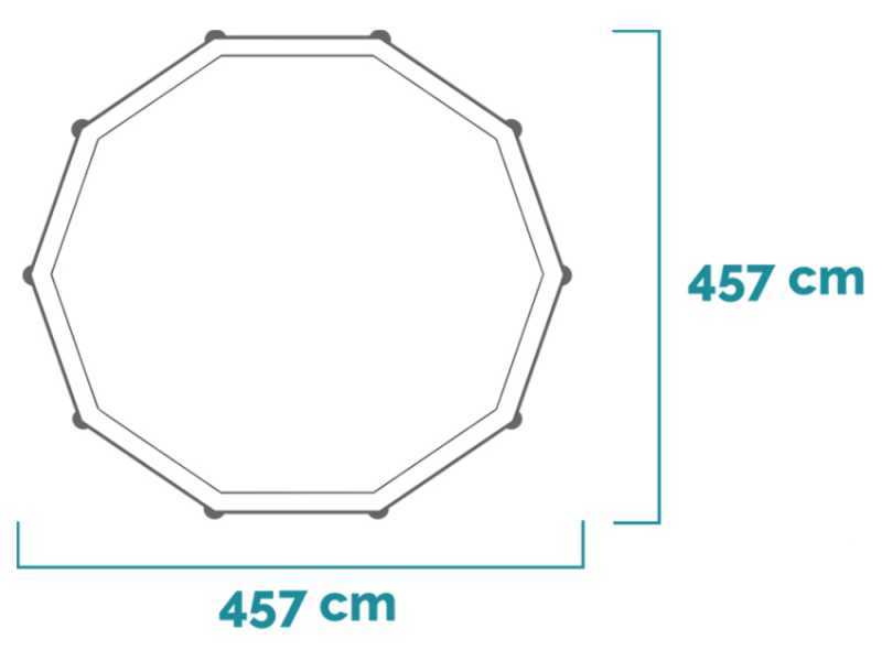 Intex Metal Frame 28242NP - Runder Pool